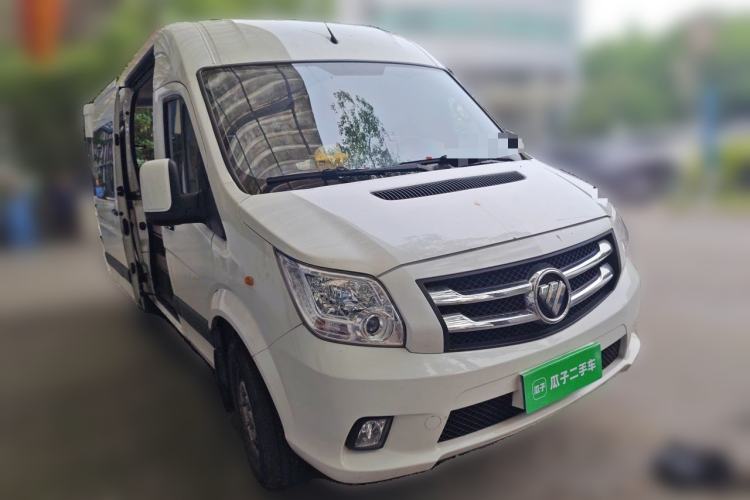 Used Foton Toano 2023 2.0T Automatic Jixiang Long-Wheelbase Mid-Height Rear Single Tire 7/9-Seater Front Right 45 Deg