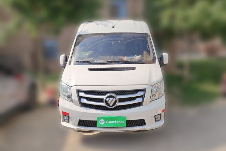 Used Foton Toano 2023 2.8T Manual Jixiang Van Extended Wheelbase Mid-Height Roof Rear Dual Tires 3-Seater Front