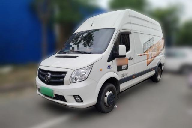 Used Foton Toano 2023 2.5T Manual Jixiang Van Extended Wheelbase Ultra-High Roof with Rear Dual Tires 3-Seater