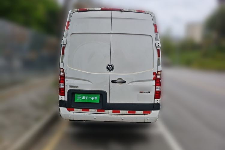 Used Foton Toano 2023 2.8T Manual Jixiang Van Extended Wheelbase Mid-Height Roof Rear Dual Tires 3-Seater Rear
