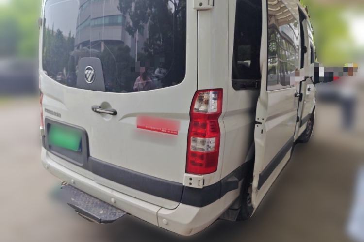Used Foton Toano 2023 2.0T Automatic Jixiang Long-Wheelbase Mid-Height Rear Single Tire 7/9-Seater Rear Right 45 Deg