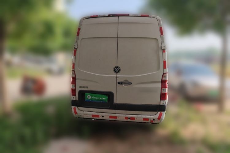 Used Foton Toano 2023 2.8T Manual Jixiang Van Extended Wheelbase Mid-Height Roof Rear Dual Tires 3-Seater Rear