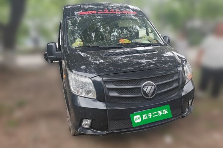 Used Foton Toano 2024 Tuyano Pro Multi-Function Model Cummins 2.8T Manual Transmission Rear-Wheel Drive Long Wheelbase Ultra-High Roof with Single Rear Tire—Available in 5/6/7-Seater Configurations Front Right 45 Deg