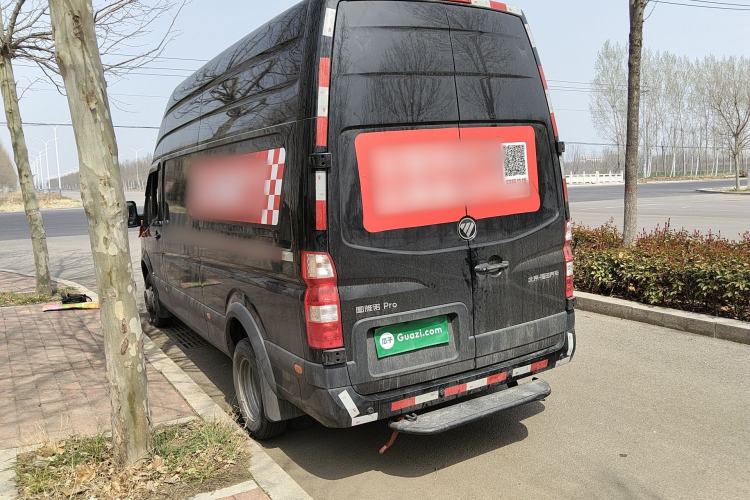 Used Foton Toano 2024 Geely Xianghuo 2.5T Manual Long Wheelbase Ultra-High Roof with Rear Dual Tires 3-Seater Rear Left 45 Deg