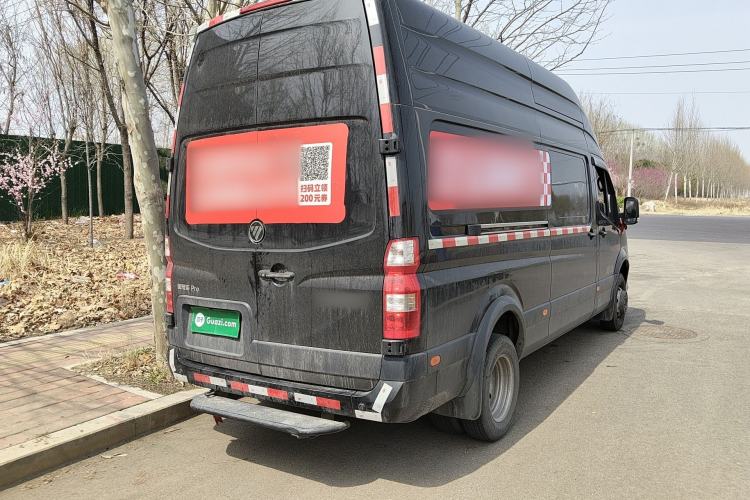 Used Foton Toano 2024 Geely Xianghuo 2.5T Manual Long Wheelbase Ultra-High Roof with Rear Dual Tires 3-Seater Rear Right 45 Deg