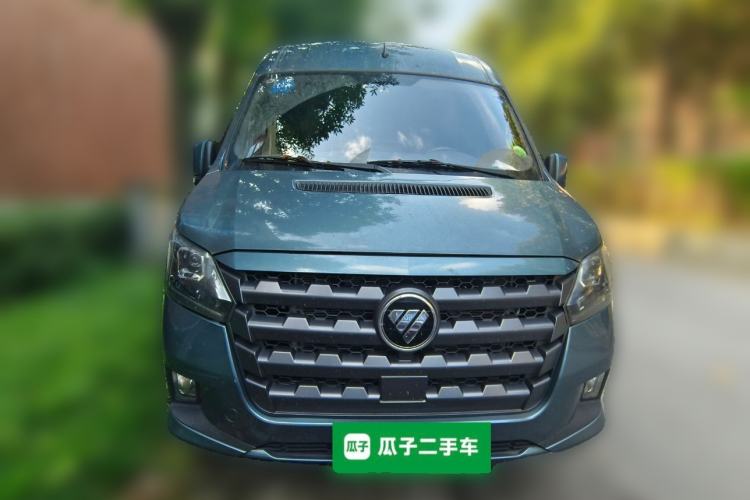 Used Foton Toano 2024 Tuyano Pro Multi-Function 2.0T Manual Front-Wheel Drive Long Wheelbase Mid-Roof Design with Single Rear Tire and 7 Seating Capacity Front