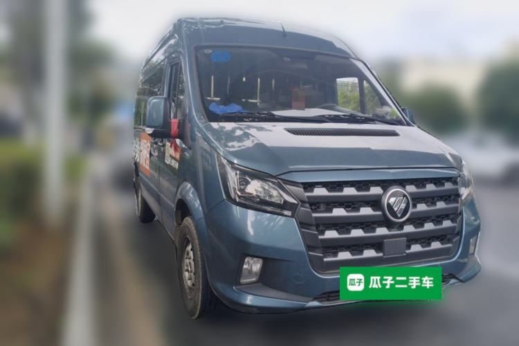 Used Foton Toano 2024 Tuyano Pro Multi-Function 2.0T Manual Front-Wheel Drive Long Wheelbase Mid-Roof Design with Single Rear Tire and 7 Seating Capacity Front Right 45 Deg
