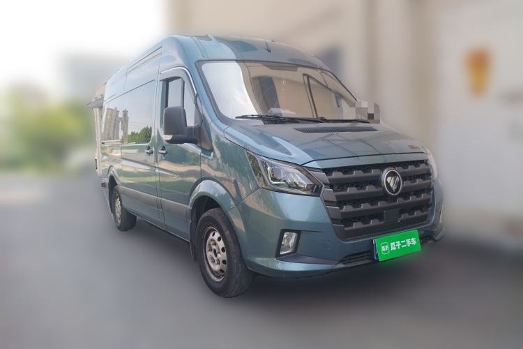 Used Foton Toano 2024 Tuyano Pro Multi-Function 2.0T Manual Rear-Drive Long Wheelbase Mid-Roof Design Single Rear Tire—Available in 5/6/7/9-Seater Configurations Front Right 45 Deg