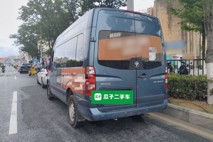 Used Foton Toano 2024 Tuyano Pro Multi-Function 2.0T Manual Front-Wheel Drive Long Wheelbase Mid-Roof Design with Single Rear Tire and 7 Seating Capacity Rear Left 45 Deg