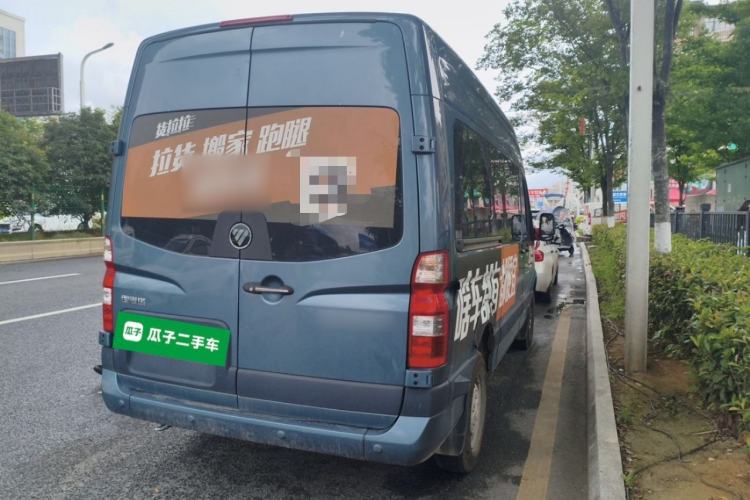 Used Foton Toano 2024 Tuyano Pro Multi-Function 2.0T Manual Front-Wheel Drive Long Wheelbase Mid-Roof Design with Single Rear Tire and 7 Seating Capacity Rear Right 45 Deg