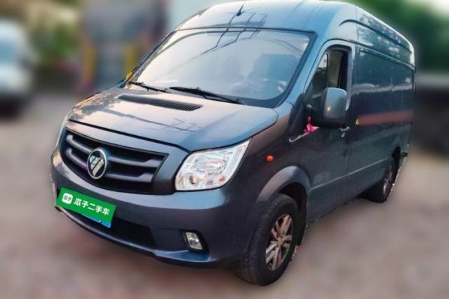 Used Foton Toano 2024 Joy Elephant Van Cummins 2.8T Automatic Long Wheelbase Mid-Roof Design Rear Single Tire 3-Seater
