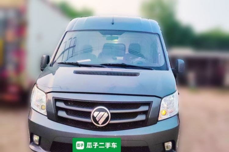 Used Foton Toano 2024 Joy Elephant Van Cummins 2.8T Automatic Long Wheelbase Mid-Roof Design Rear Single Tire 3-Seater Front