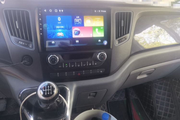 Used Foton Toano 2024 Joyear Multi-Function 2.0T Manual Long-Wheelbase Mid-Roof Model with Single Rear Tire Available in 5/6/7/9-Seater Configurations Audio And AC Panel
