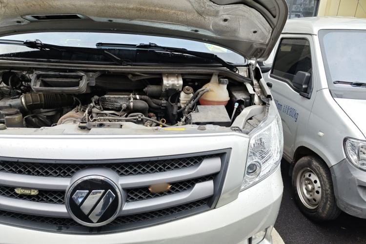 Used Foton Toano 2024 Joyear Multi-Function 2.0T Manual Long-Wheelbase Mid-Roof Model with Single Rear Tire Available in 5/6/7/9-Seater Configurations Engine Bay Left