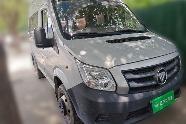 Used Foton Toano 2024 Joyear Multi-Function Power Version 2.5T Manual Short Wheelbase Mid-Height Roof with Rear Dual Tires—5/6-Seater Front Right 45 Deg