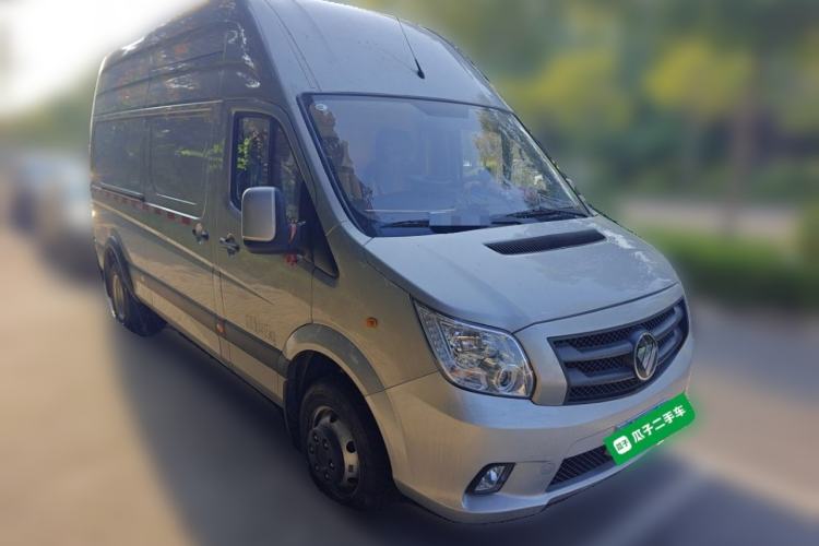 Used Foton Toano 2024 Geely Xianghuo 2.5T Manual Long Wheelbase Ultra-High Roof with Rear Dual Tires 3-Seater Front Right 45 Deg
