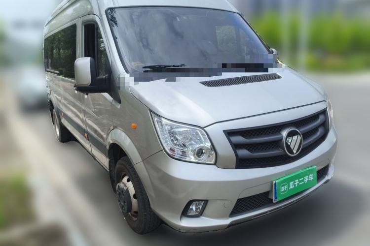 Used Foton Toano 2024 Joyear Multi-Function Cummins 2.8T Manual Long Wheelbase Mid-Roof with Rear Dual Tires 7-Seater Front Right 45 Deg