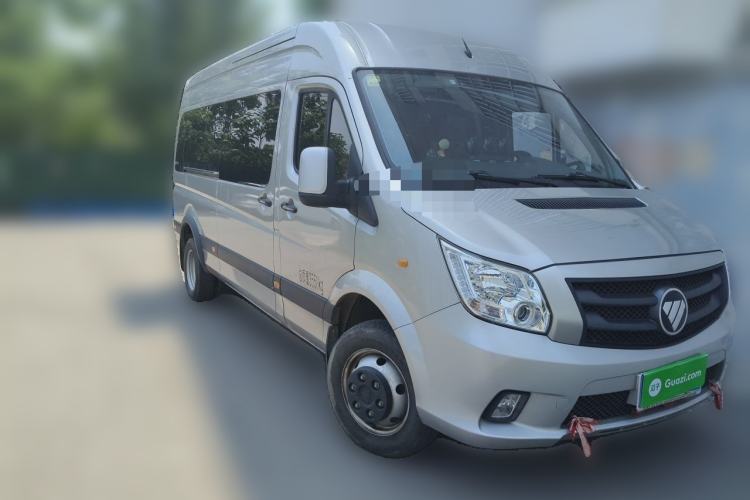 Used Foton Toano 2024 Joyear Multi-Function Cummins 2.8T Manual Long Wheelbase Mid-Roof with Rear Dual Tires 7-Seater Front Right 45 Deg