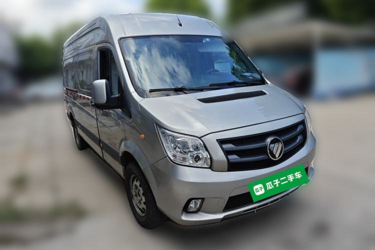 Used Foton Toano 2024 Joy Elephant Van 2.0T Manual Extended Wheelbase Mid-Roof Design Rear Single Tire 3-Seater Front Right 45 Deg
