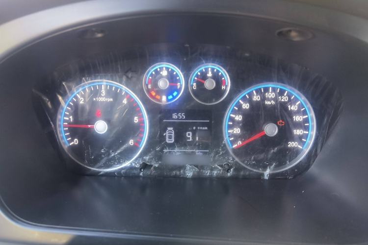 Used Foton Toano 2024 Joyear Multi-Function 2.0T Manual Long-Wheelbase Mid-Roof Model with Single Rear Tire Available in 5/6/7/9-Seater Configurations Instrument Cluster