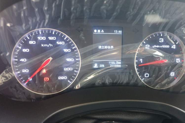 Used Foton Toano 2024 Tuyano Pro Multi-Function 2.0T Manual Front-Wheel Drive Long Wheelbase Mid-Roof Design with Single Rear Tire and 7 Seating Capacity Instrument Cluster