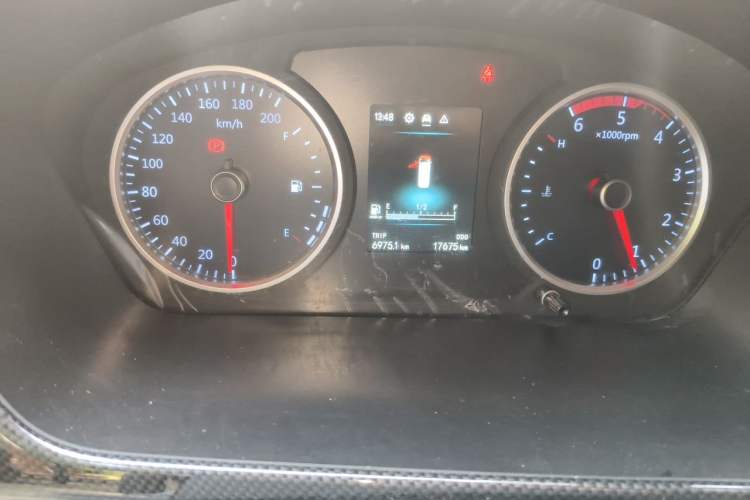 Used Foton Toano  Odometer Close Up