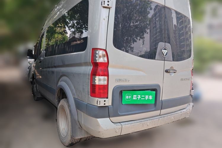 Used Foton Toano 2024 Joyear Multi-Function Power Version 2.5T Manual Short Wheelbase Mid-Height Roof with Rear Dual Tires—5/6-Seater Rear Left 45 Deg