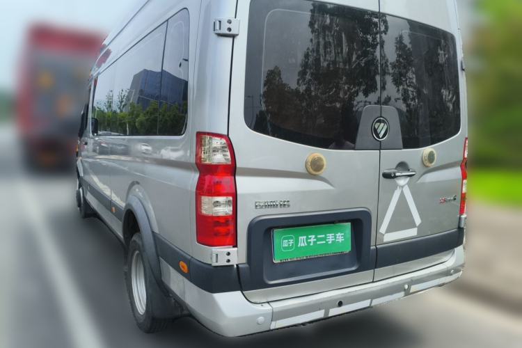 Used Foton Toano 2024 Joyear Multi-Function Cummins 2.8T Manual Long Wheelbase Mid-Roof with Rear Dual Tires 7-Seater Rear Left 45 Deg