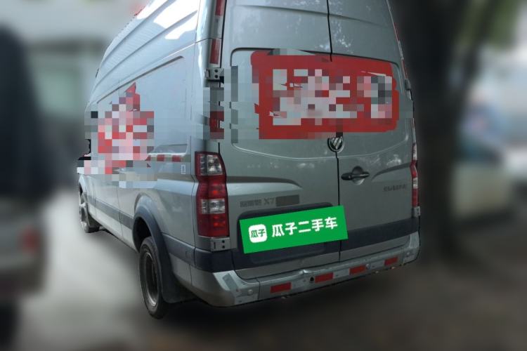 Used Foton Toano 2024 Geely Xianghuo 2.5T Manual Long Wheelbase Ultra-High Roof with Rear Dual Tires 3-Seater Rear Left 45 Deg