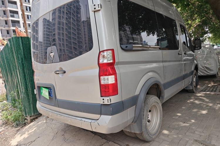 Used Foton Toano 2024 Joyear Multi-Function Power Version 2.5T Manual Short Wheelbase Mid-Height Roof with Rear Dual Tires—5/6-Seater Rear Right 45 Deg