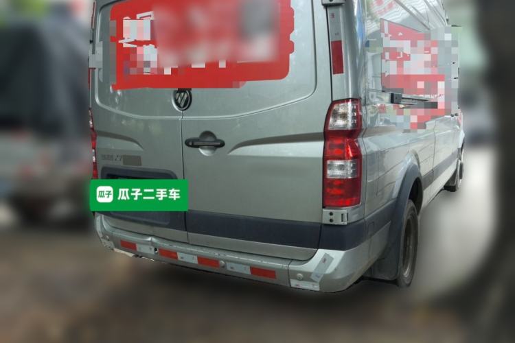 Used Foton Toano 2024 Geely Xianghuo 2.5T Manual Long Wheelbase Ultra-High Roof with Rear Dual Tires 3-Seater Rear Right 45 Deg