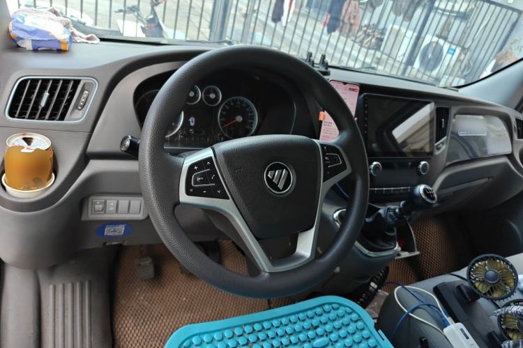 Used Foton Toano 2024 Joy Elephant Van 2.0T Manual Extended Wheelbase Mid-Roof Design Rear Single Tire 3-Seater Steering Wheel