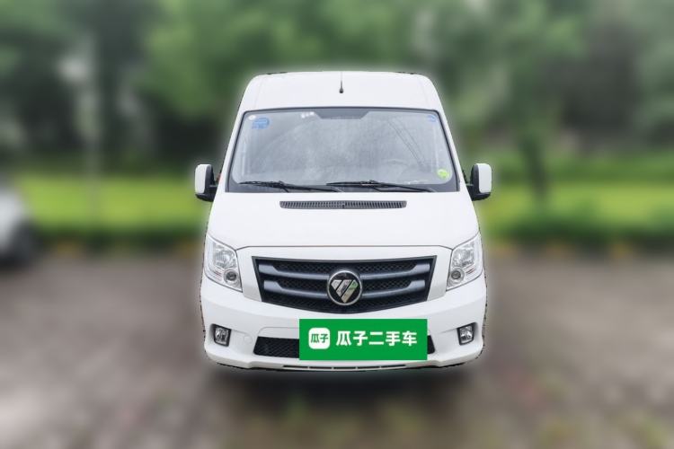 Used Foton Toano 2024 Joy Elephant Van Cummins 2.8T Manual Long Wheelbase Mid-Roof Design Rear Dual Tires 3-Seater Front