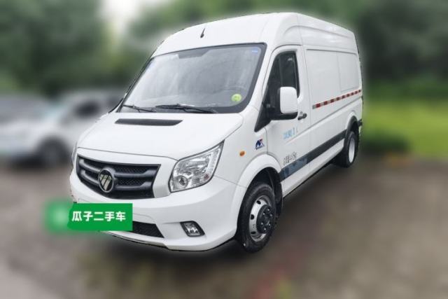 Used Foton Toano 2024 Joy Elephant Van Cummins 2.8T Manual Long Wheelbase Mid-Roof Design Rear Dual Tires 3-Seater