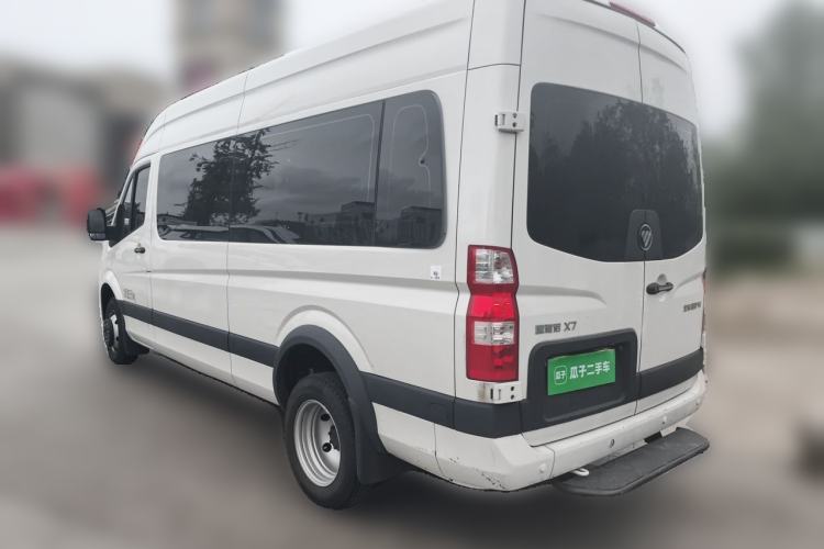 Used Foton Toano 2024 Geely Xianghuo Van 2.5T Manual Extended Wheelbase Mid-Roof Design Rear Dual Tires 3-Seater Rear Left 45 Deg