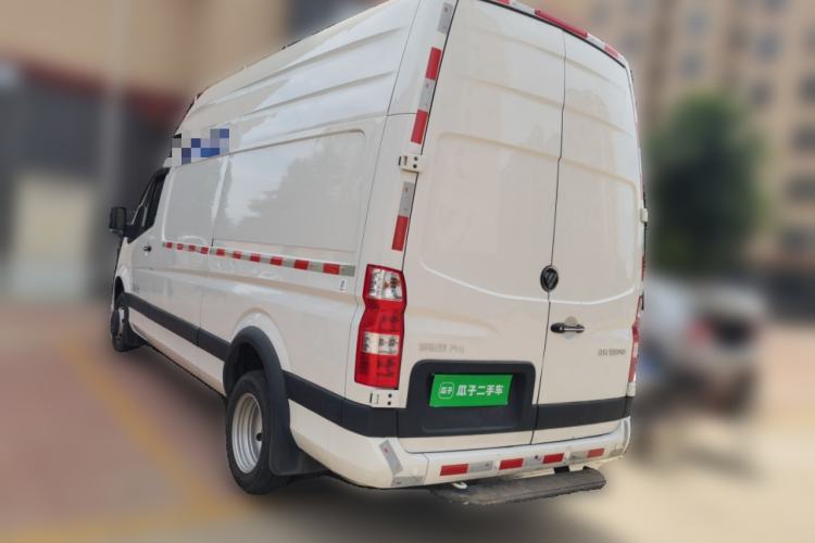 Used Foton Toano 2024 Tuyano Pro Van 2.5T Manual Rear-Drive Extended Wheelbase Mid-Roof Design Rear Dual Tires 3-Seater Rear Left 45 Deg