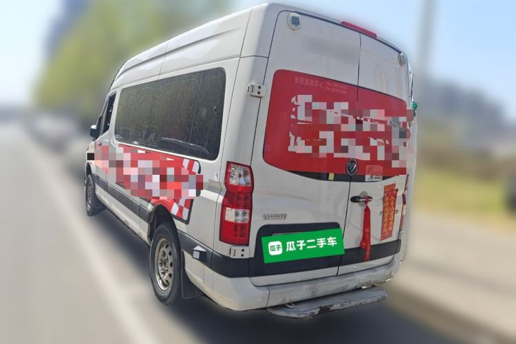 Used Foton Toano 2024 Tuyano Pro Multi-Function 2.0T Manual Rear-Drive Long Wheelbase Mid-Roof Design Single Rear Tire—Available in 5/6/7/9-Seater Configurations Rear Left 45 Deg