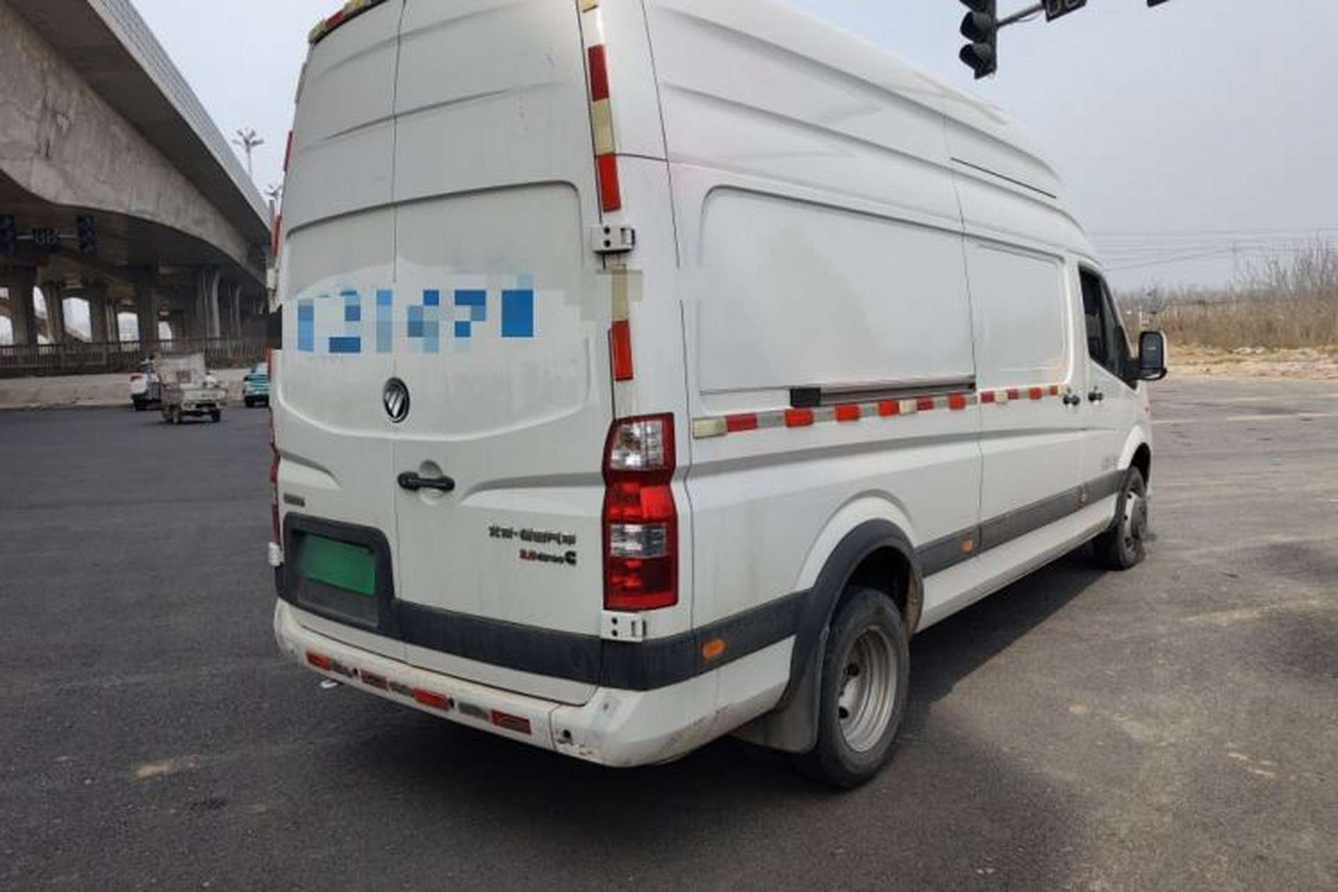 Used Foton Toano 2024 Joy Elephant Van Cummins 2.8T Manual Transmission Long Wheelbase Ultra-High Roof Rear Dual Tires 3-Seater Rear Right 45 Deg