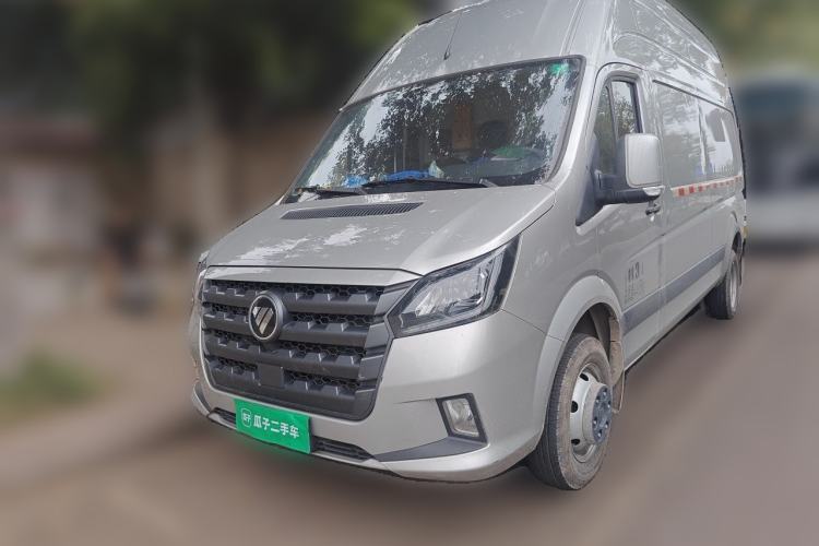Foton Toano Tuyano manual transmission enclosed cargo van, 2.5L engine, high roof, length 5990 mm, width 2090 mm, height 2750 mm.
