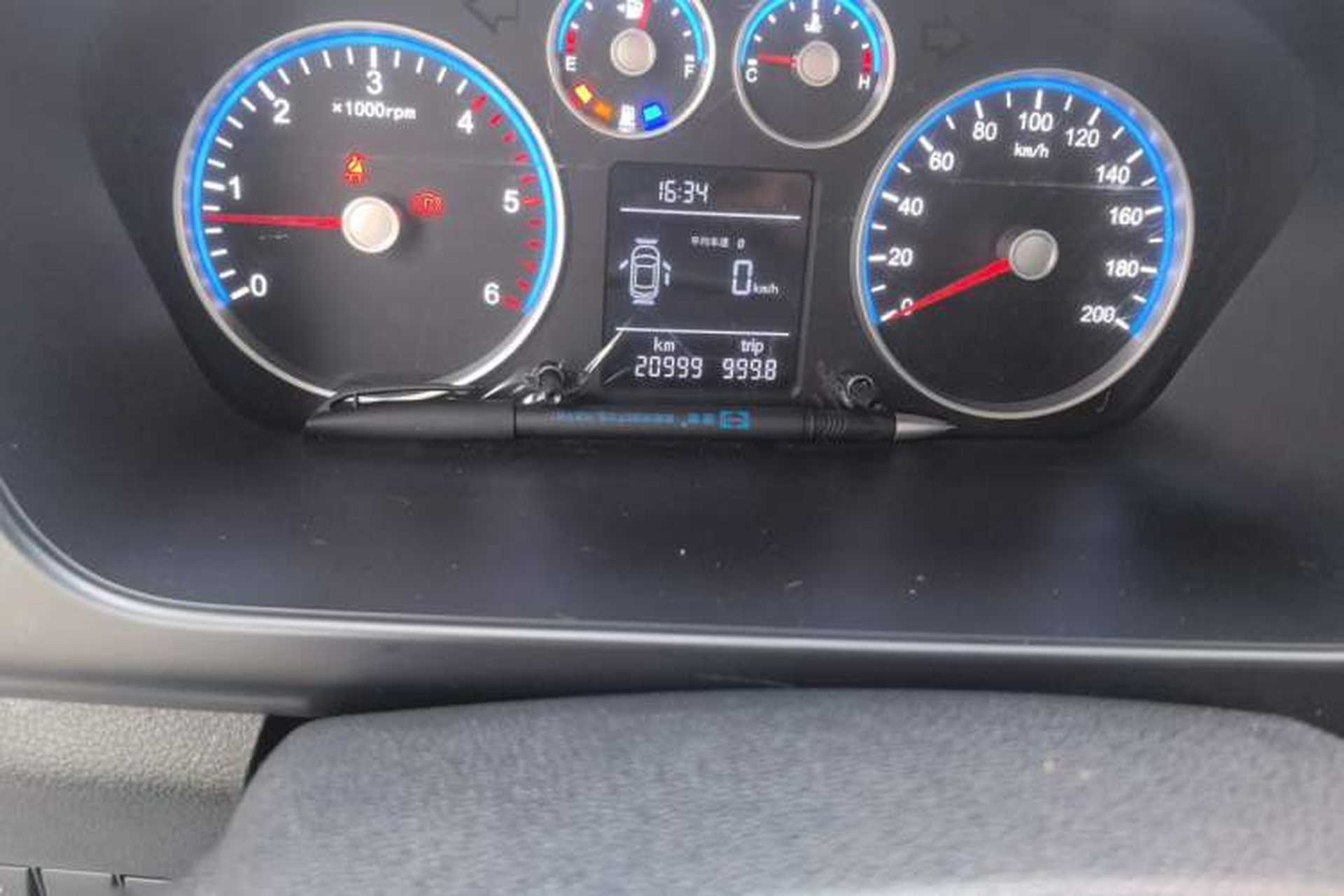 Used Foton Toano  Odometer Close Up