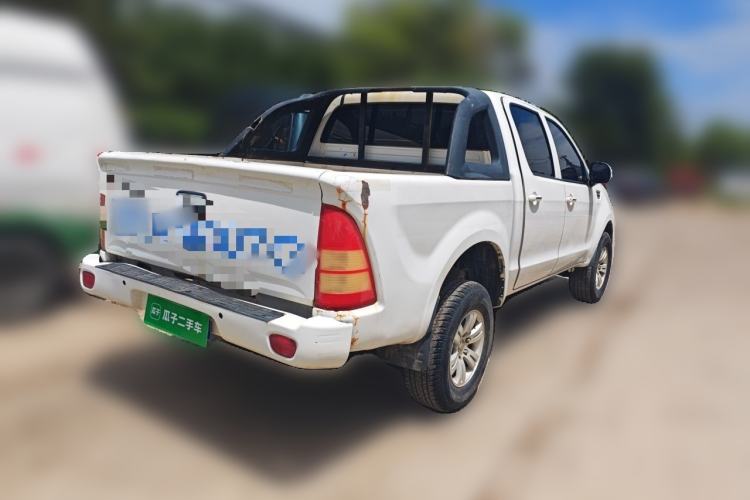 Used Foton Tunland 2013 2.4L Gasoline Two-Wheel Drive Champion Edition 4G69 Rear Right 45 Deg