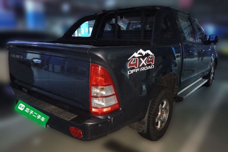 Used Foton Tunland 2015 2.8T Diesel Two-Wheel Drive Entry Version BJ493ZLQ4 Rear Right 45 Deg