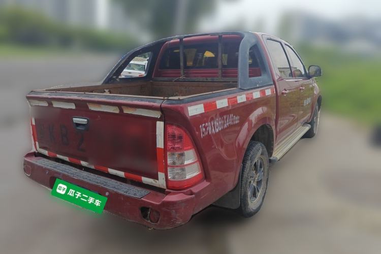 Used Foton Tunland 2015 2.8T E5 Diesel Two-Wheel-Drive Elite Edition BJ493ZLQ4 Rear Right 45 Deg