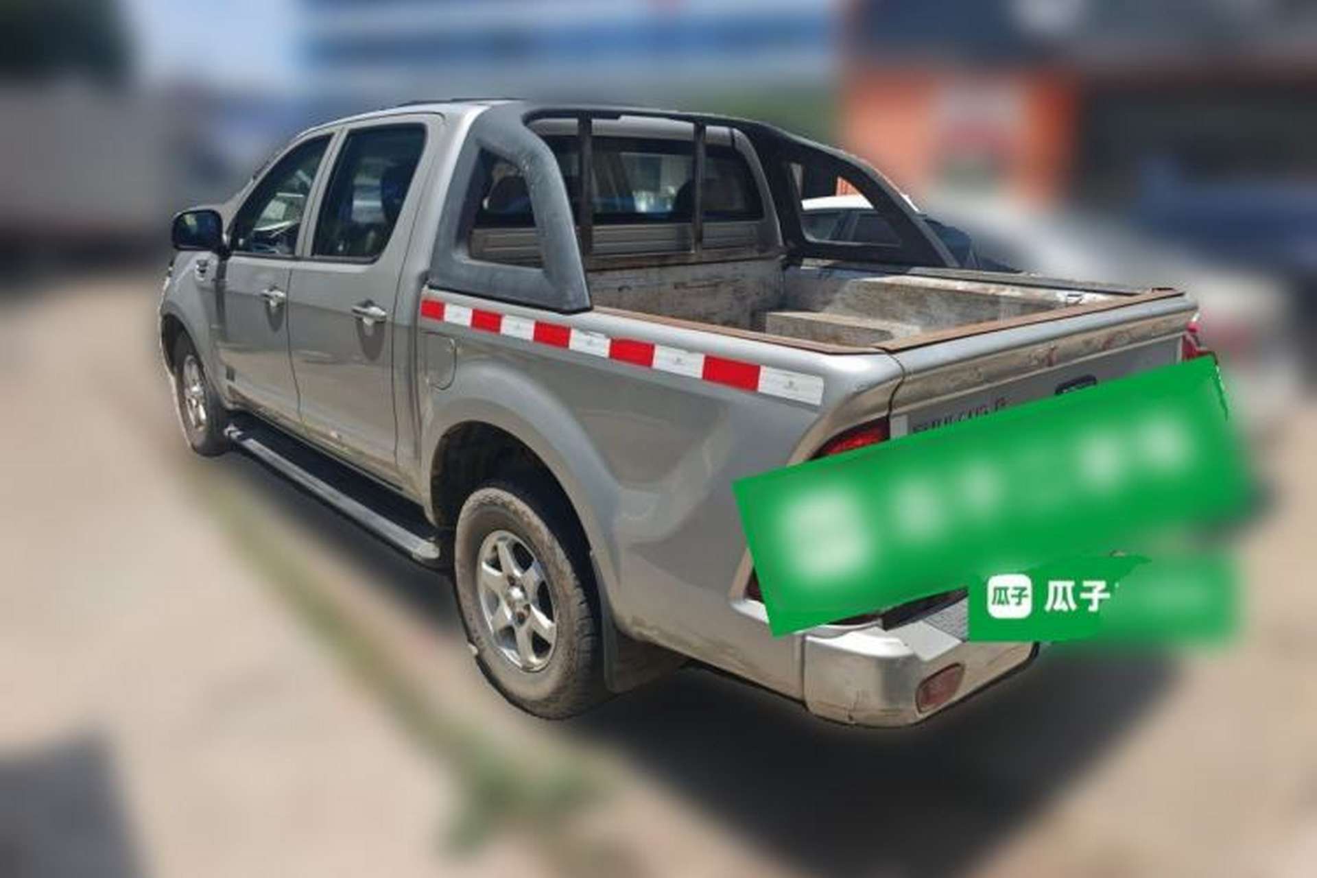 Used Foton Tunland 2015 2.8T Diesel Two-Wheel Drive Entry Version BJ493ZLQ4 Rear Left 45 Deg