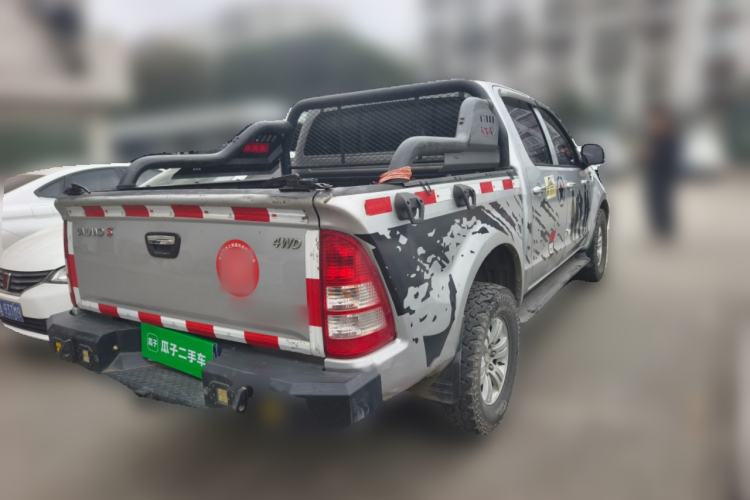 Used Foton Tunland 2015 2.8T S-Series Diesel 4x4 Elite Edition Low-Roof ISF2.8 Rear Right 45 Deg