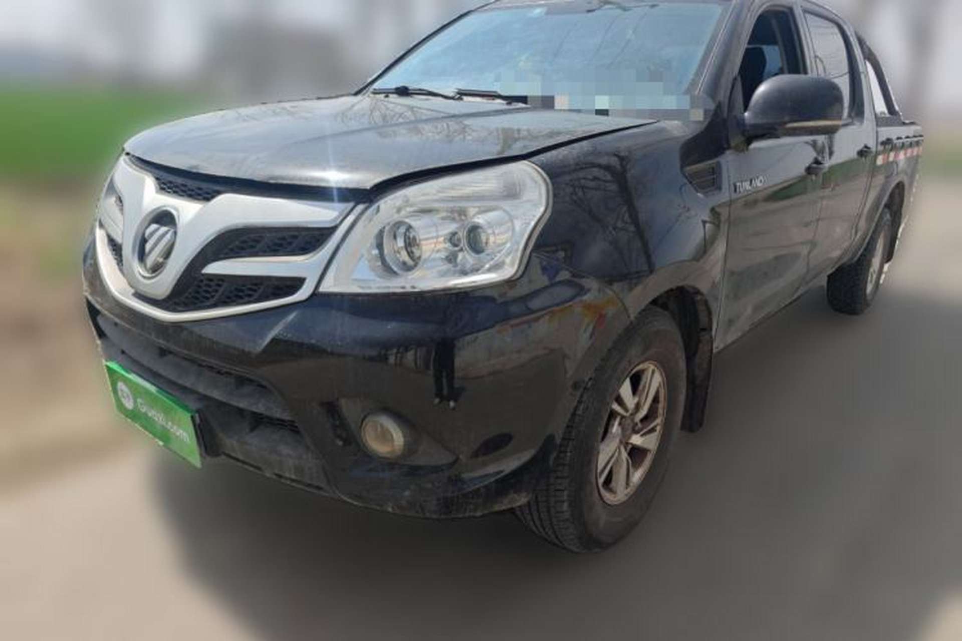 Used Foton Tunland 2016 2.8T E3 Diesel Long Wheelbase Two-Wheel Drive Comfort Edition BJ493ZLQ4 Front Left 45 Deg