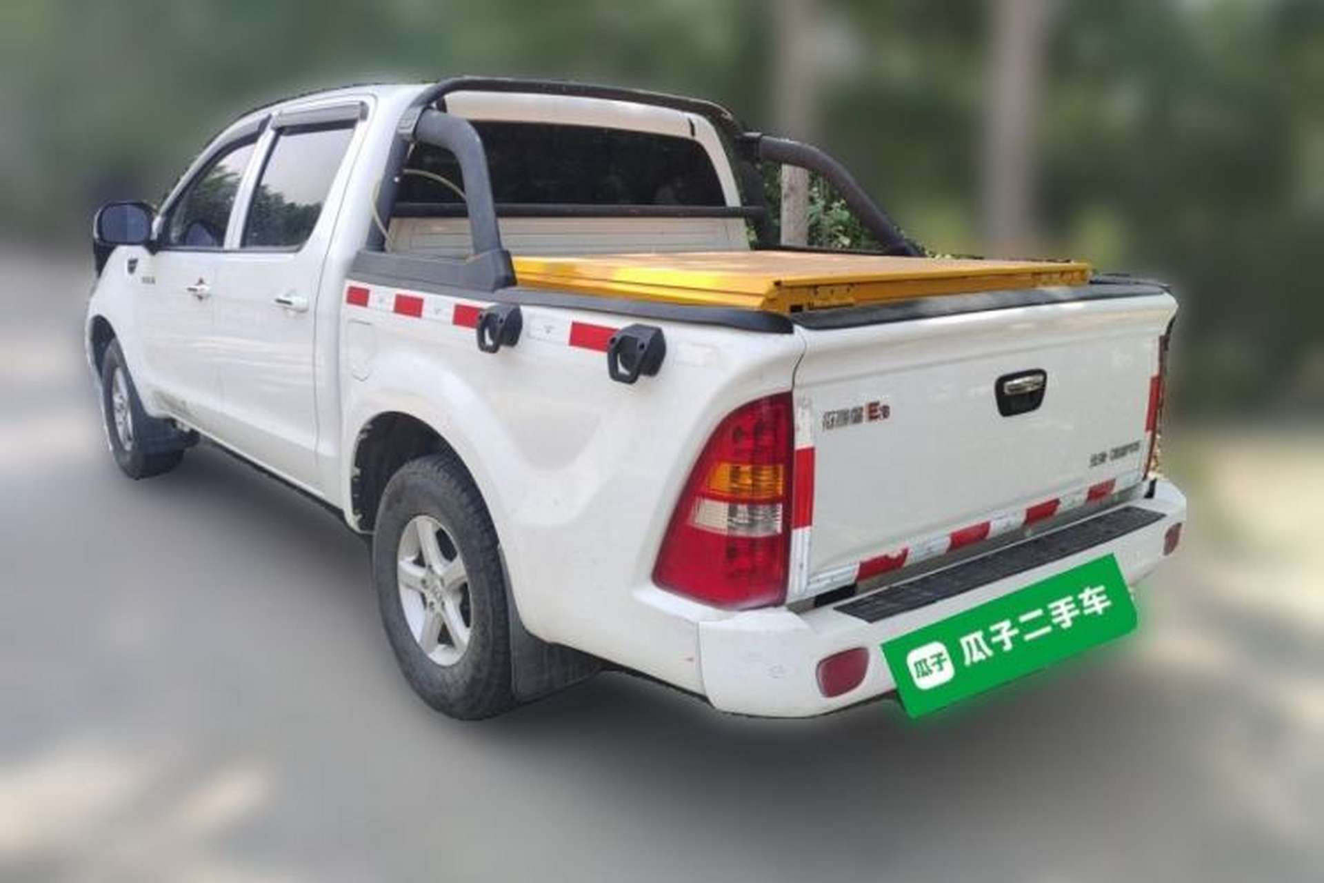 Used Foton Tunland 2017 2.4L E3 Gasoline Two-Wheel Drive Comfort Edition 4G69S4M Rear Left 45 Deg