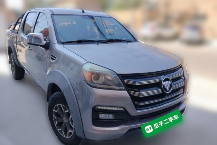 Used Foton Tunland 2018 2.8T E5 Two-Wheel-Drive Elite Version Long Wheelbase 4J28TC4 Front Right 45 Deg