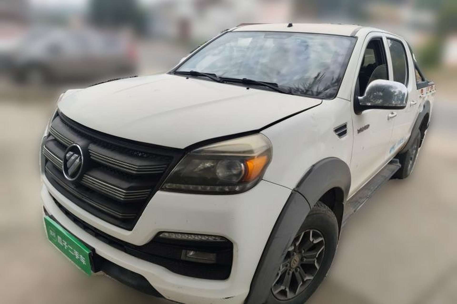 Used Foton Tunland 2018 2.8T E5 Two-Wheel-Drive Comfort Version with Long Wheelbase Equipped with 4J28TC4 Engine Front Left 45 Deg