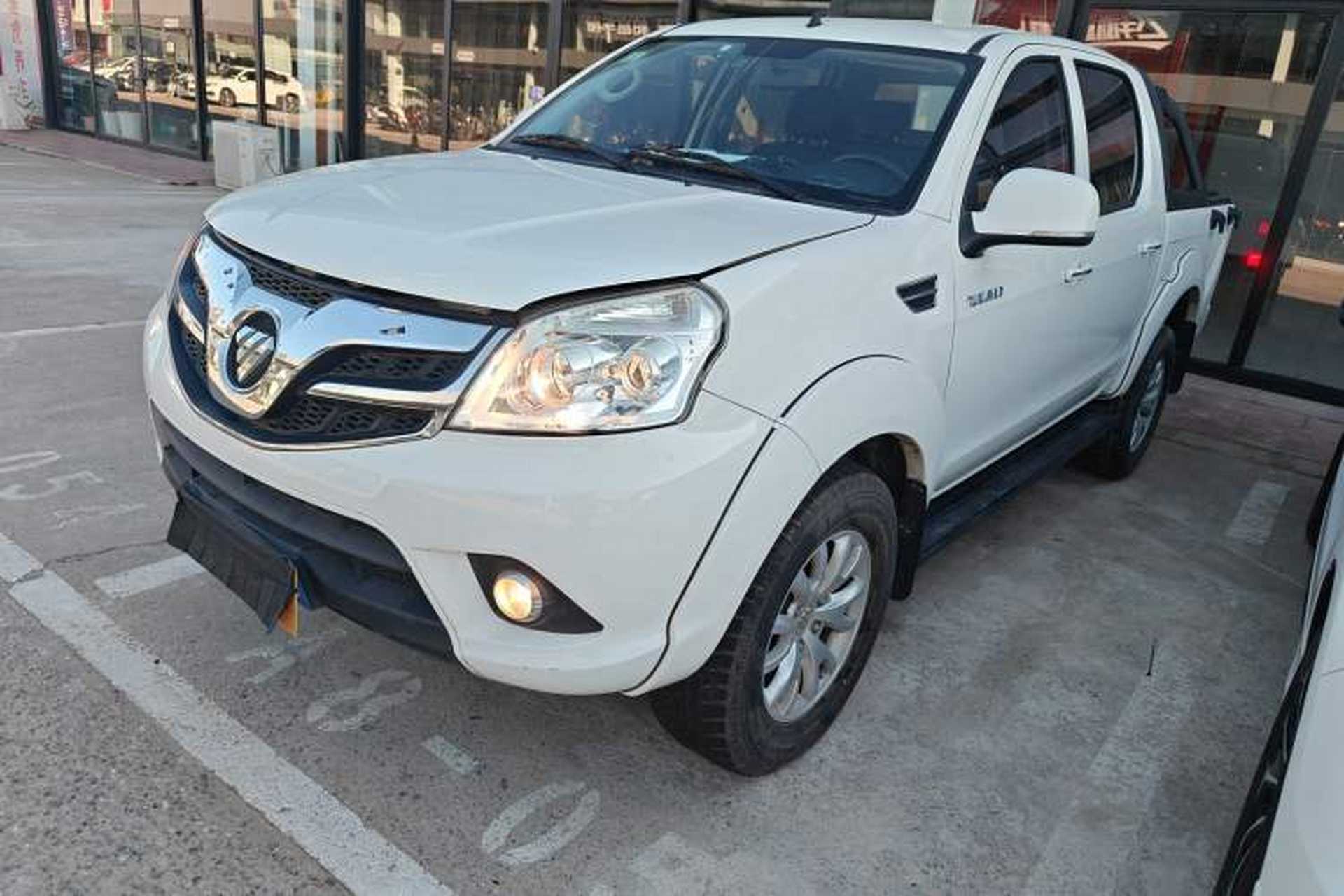 Used Foton Tunland 2018 2.0T S-Series Gasoline Automatic Two-Wheel Drive Elite Version China V Standard Front Left 45 Deg